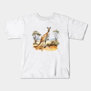 Cute Kangaroo Kids T-Shirt